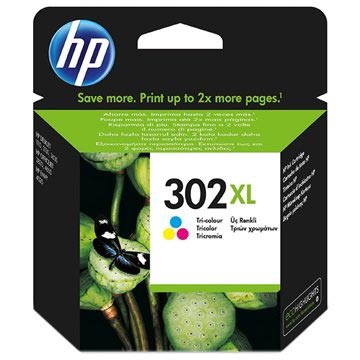 HP 302XL Blekkpatron F6U67AE - 3 Farger