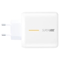 Oppo SuperVOOC USB Strømadapter - 65W - Bulk - Hvit