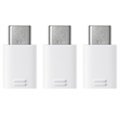 Samsung EE-GN930KW MicroUSB / USB Type-C adapter - hvit