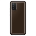 Samsung Galaxy A02s Soft Clear Cover EF-QA026TBEGEU - Svart