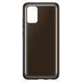 Samsung Galaxy A02s Soft Clear Cover EF-QA026TBEGEU - Svart