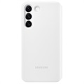 Samsung Galaxy S22 5G Smart Clear View Deksel EF-ZS901CWEGEE - Hvit