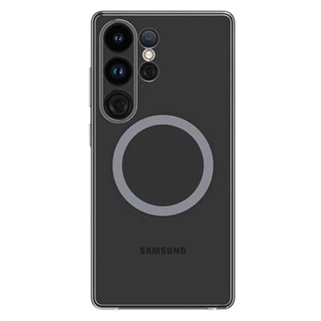 Samsung Galaxy S25 Ultra Clear Magnet-deksel GP-FPS938SAATW (Åpen Emballasje - Utmerket) - Klar