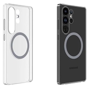 Samsung Galaxy S25 Ultra Clear Magnet-deksel GP-FPS938SAATW (Åpen Emballasje - Utmerket) - Klar