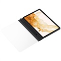 Samsung Galaxy Tab S8+/S7+/S7 FE Note View Deksel EF-ZX800PBEGEU (Bulk Tilfredsstillende) - Svart
