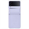 Samsung Galaxy Z Flip4 5G Flap Lær Deksel EF-VF721LLEGWW - Rolig lilla