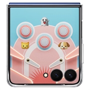 Samsung Galaxy Z Flip7 Flipsuit-deksel EF-ZF766CTEGWW - Hvit