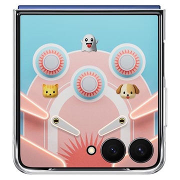 Samsung Galaxy Z Flip7 Flipsuit-deksel EF-ZF766CTEGWW - Hvit