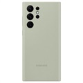 Samsung Galaxy S22 Ultra 5G Silikondeksel EF-PS908TMEGWW - Olivengrønn