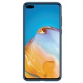 Huawei P40 Silikondeksel 51993721 (Åpen Emballasje - Utmerket) - Blekkblått