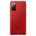 Samsung Galaxy S20 FE Silikondeksel EF-PG780TREGEU - Rød