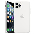iPhone 11 Pro Apple Silikondeksel MWYL2ZM/A (Åpen Emballasje - Utmerket) - Hvit