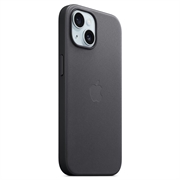 iPhone 15 Apple Deksel i Finvev med MagSafe MT393ZM/A - Svart