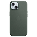 iPhone 15 Apple Deksel i Finvev med MagSafe MT3J3ZM/A - Eviggrønn