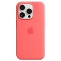 iPhone 15 Pro Max Apple Silikonskal med MagSafe MT1V3ZM/A - Guava