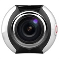 Utendørs 360-graders Kamera XDV360 og Tilbehør - 8MP - Hvit / Svart