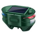 Utendørs ABS solcelle-ultralyd dyreavvisende infrarød sensor hagegård gårdsdyravstøtende enhet