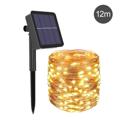 Solar Vanntett IP67 LED Stry Fairy Lampe - 12m
