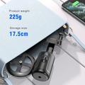 P01 pro 360-graders Intelligent Tracking Gimbal-kamera med kaldsko og bærbar kardanstabilisator - Sort