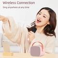 P2 Karaoke Bluetooth-Høyttaler for Barn med 2 Mikrofoner - Rosa