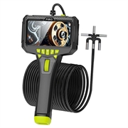 P90 5" IPS-videoendoskop / inspeksjonskamera med 2m kabel - 6mm - svart
