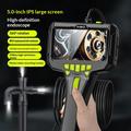P90 5" IPS-videoendoskop / inspeksjonskamera med 2m kabel - 6mm - svart