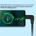 PQ102 Høyhastighets USB-C-kabel for PC-VR til Meta Quest 2/3/3S - 1.5m/10Gbps - svart
