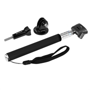 PULUZ PU55 Teleskopisk selfiestick for GoPro- og DJI-actionkameraer - 20-97cm