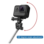 PULUZ PU55 Teleskopisk selfiestick for GoPro- og DJI-actionkameraer - 20-97cm