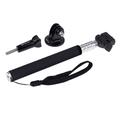 PULUZ PU55 Teleskopisk selfiestick for GoPro- og DJI-actionkameraer - 20-97cm