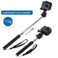 PULUZ PU55 Teleskopisk selfiestick for GoPro- og DJI-actionkameraer - 20-97cm