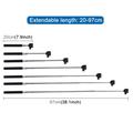 PULUZ PU55 Teleskopisk selfiestick for GoPro- og DJI-actionkameraer - 20-97cm