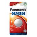 Panasonic CR2450 litiumknapcellebatteri - 3V