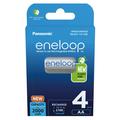 Panasonic Eneloop BK-3MCDE/4BE oppladbare AA-batterier 2000mAh - 4 stk.