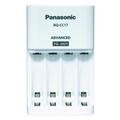 Panasonic Eneloop BQ-CC17 Smart batterilader med 4x AA oppladbare batterier 2000mAh