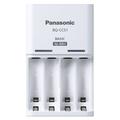 Panasonic Eneloop BQ-CC51 batterilader med 4x AA oppladbare batterier 2000mAh