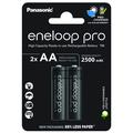 Panasonic Eneloop Pro BK-3HCDE/2CP Oppladbare AA-batterier 2500mAh - 2 stk.