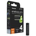 Panasonic Eneloop Pro BK-4HCDE/4BE oppladbare AAA-batterier 930mAh - 4 stk.