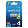Panasonic Eneloop Pro BK-4MCDE/4BE oppladbare AAA-batterier 800mAh - 4 stk.