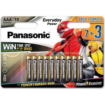 Panasonic Everyday Power AAA-batteri LR03EPS/10BW - 10 stk.
