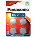 Panasonic Mini CR2032-batteri 3V - 4 Stk.