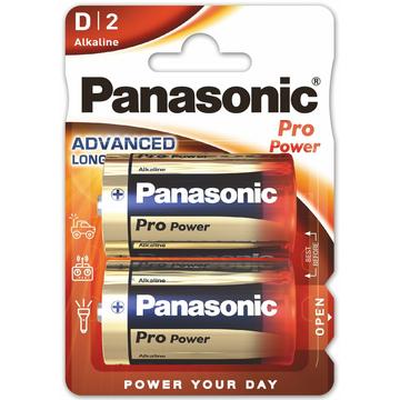 Panasonic Pro Power LR20/D-batterier - 2 stk.