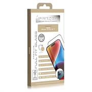 iPhone 15 Pro Panzer Premium Full-Fit Skjermbeskytter - Svart