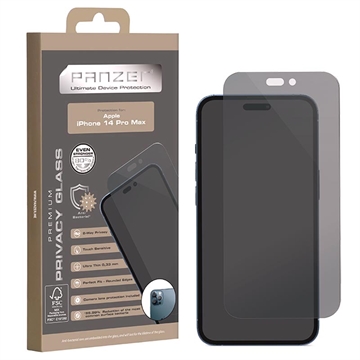 Panzer Premium Full-Fit Privacy iPhone 14 Pro Max Skjermbeskytter