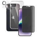 iPhone 14 Plus PanzerGlass 3-i-1 Beskyttelsessett - Privacy