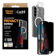 Samsung Galaxy S26+ PanzerGlass Care 3-i-1 personvernpakke - gjennomsiktig