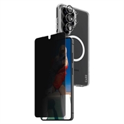 Samsung Galaxy S26 Ultra PanzerGlass Care 3-i-1 personvernpakke - gjennomsiktig