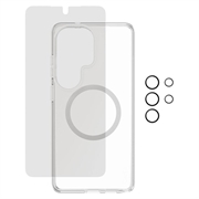 Samsung Galaxy S26 Ultra PanzerGlass Care 3-i-1 personvernpakke - gjennomsiktig