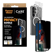 Samsung Galaxy S26 Ultra PanzerGlass Care 3-i-1 personvernpakke - gjennomsiktig