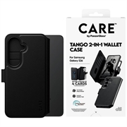 Samsung Galaxy S26 PanzerGlass Care Tango 2-i-1 lommebokveske - MagSafe-kompatibel - Svart